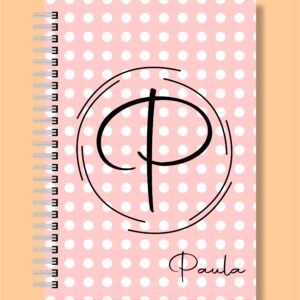 Caderno 15x21 Personalizado com 90 folhas (180 páginas)